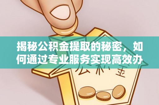 田家庵揭秘公积金提取的秘密，如何通过专业服务实现高效办理？