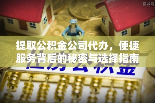 田家庵提取公积金公司代办，便捷服务背后的秘密与选择指南
