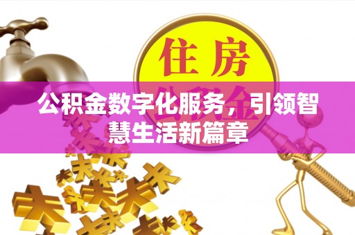 田家庵公积金数字化服务，引领智慧生活新篇章