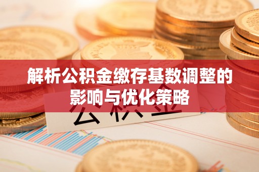 田家庵解析公积金缴存基数调整的影响与优化策略