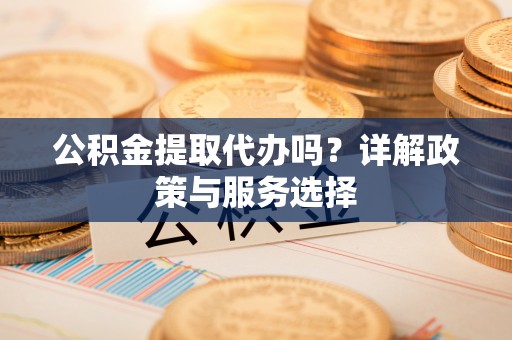 田家庵公积金提取代办吗？详解政策与服务选择