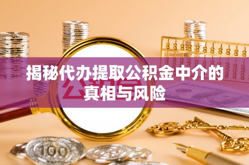 田家庵揭秘代办提取公积金中介的真相与风险
