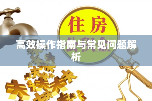 田家庵高效操作指南与常见问题解析