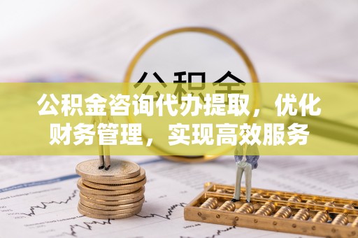 田家庵公积金咨询代办提取，优化财务管理，实现高效服务