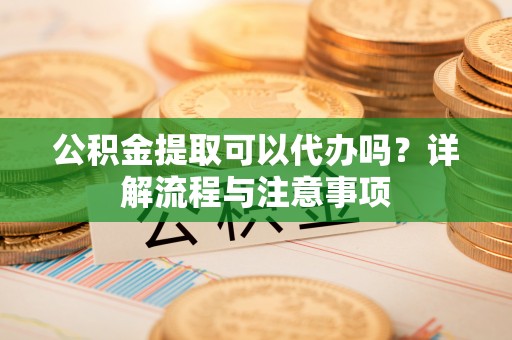 田家庵公积金提取可以代办吗？详解流程与注意事项