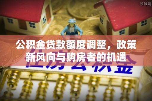 田家庵公积金贷款额度调整，政策新风向与购房者的机遇