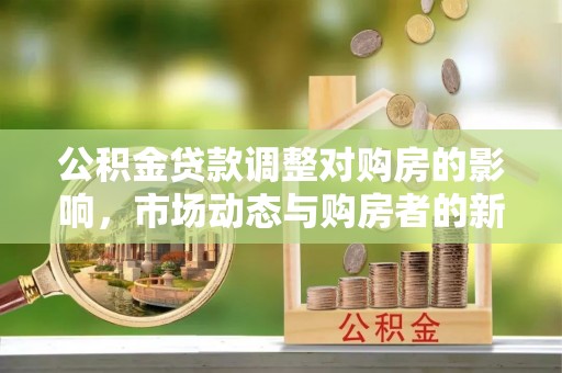 田家庵公积金贷款调整对购房的影响，市场动态与购房者的新选择