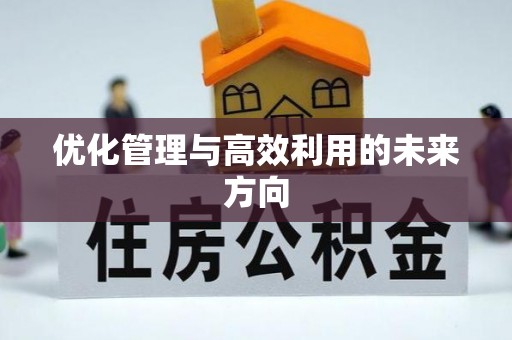 田家庵优化管理与高效利用的未来方向