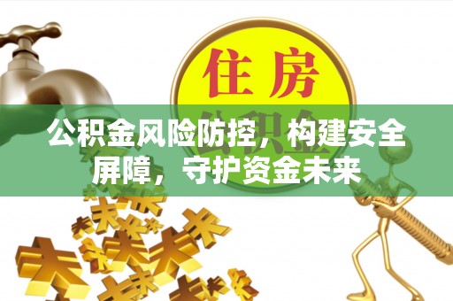 田家庵公积金风险防控，构建安全屏障，守护资金未来