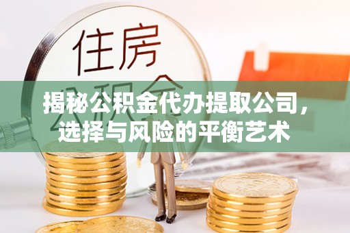 田家庵揭秘公积金代办提取公司，选择与风险的平衡艺术