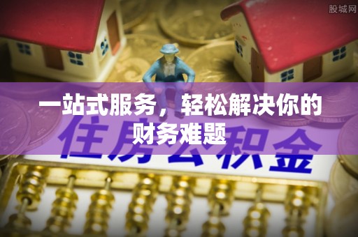 田家庵一站式服务，轻松解决你的财务难题